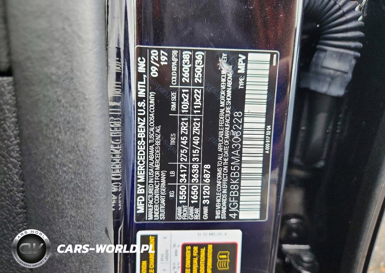 2021 Mercedes-Benz Gle 63 Amg 4Matic VIN:4JGFB8KB5MA308228 - 13