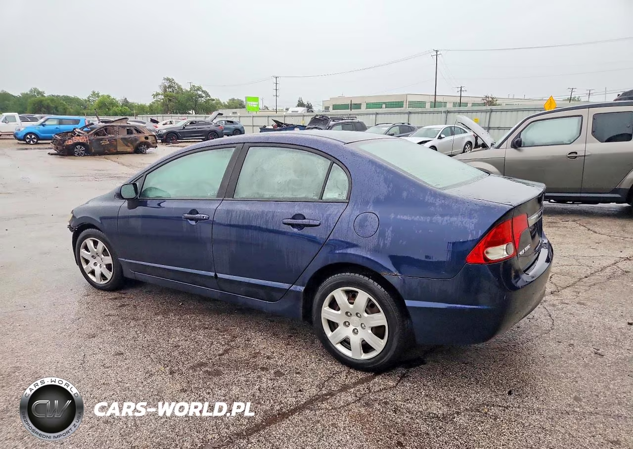 2009 Honda Civic Lx VIN:19XFA16509E049896 - 2