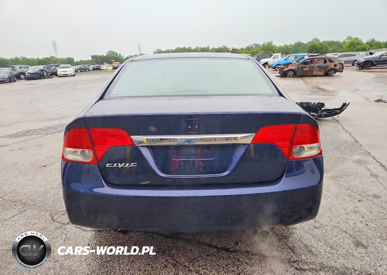 2009 Honda Civic Lx VIN:19XFA16509E049896 - 6