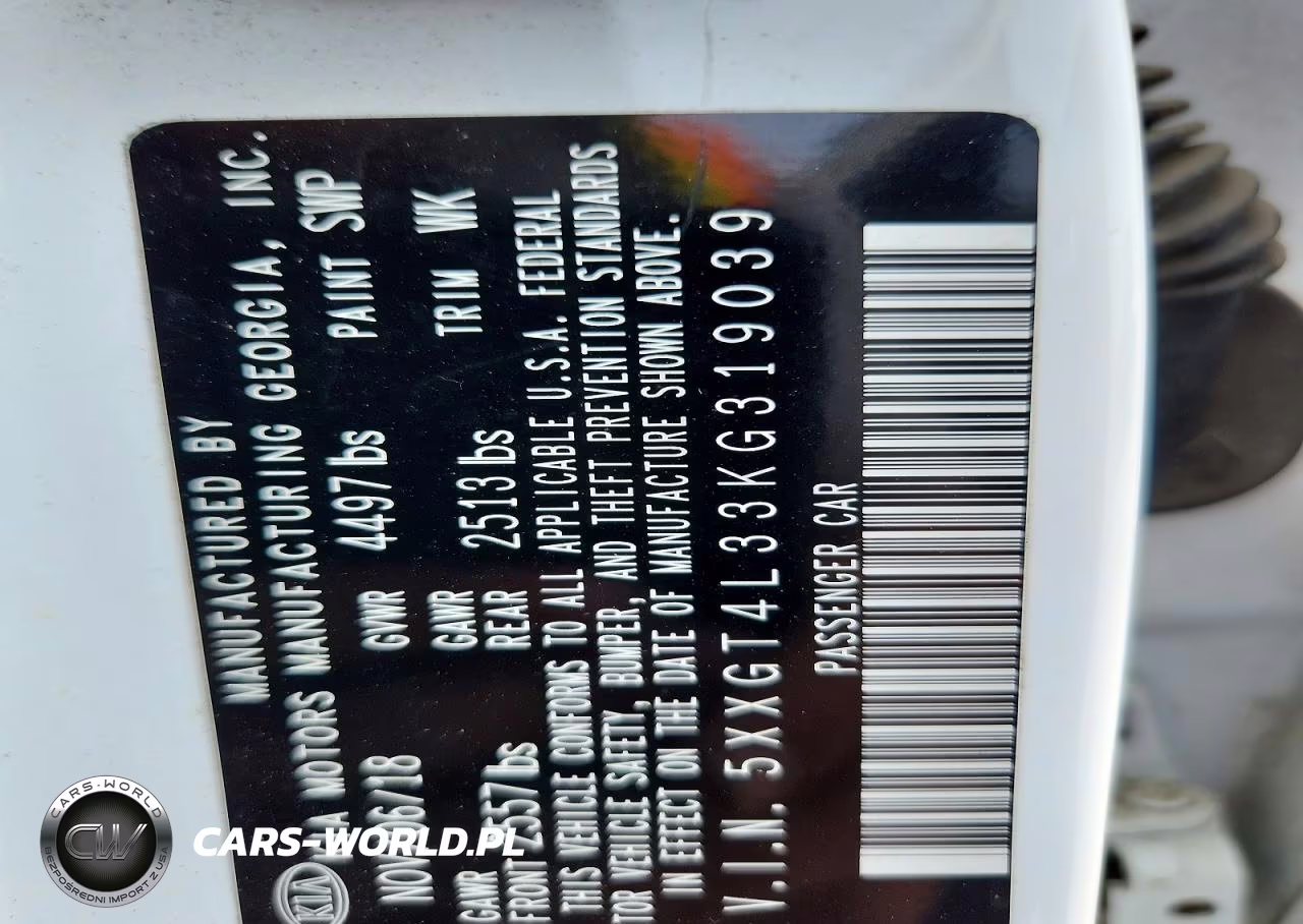 2019 Kia Optima Lx VIN:5XXGT4L33KG319039 - 13