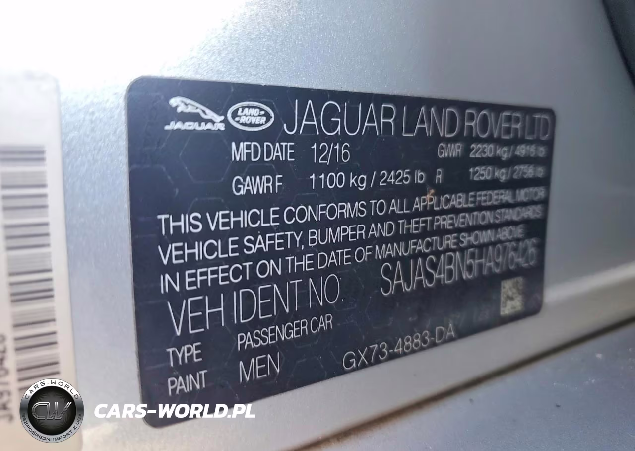 2017 Jaguar Xe VIN:SAJAS4BN5HA976426 - 13