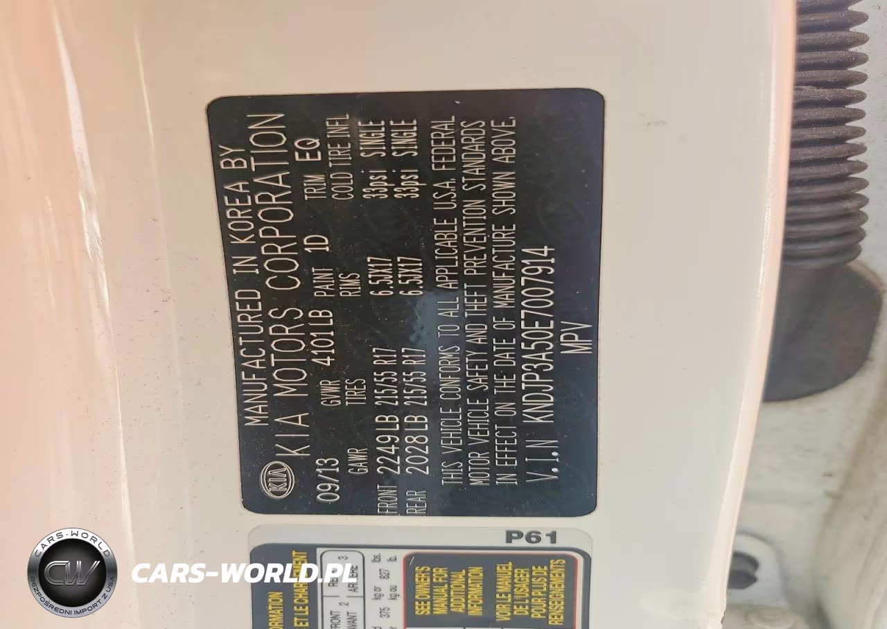 2014 Kia Soul + VIN:KNDJP3A50E7007914 - 12