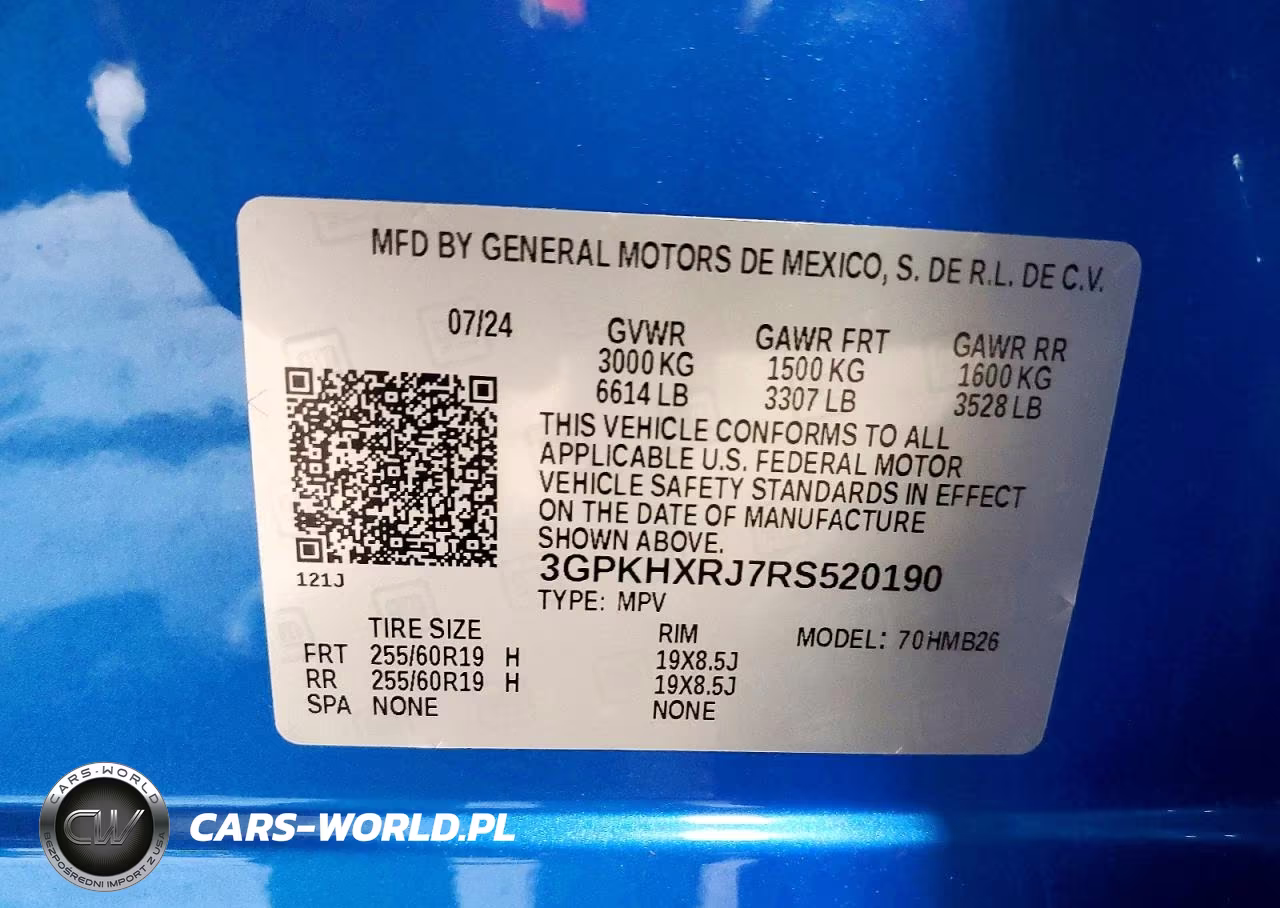 2024 Honda Prologue Tour VIN:3GPKHXRJ7RS520190 - 13
