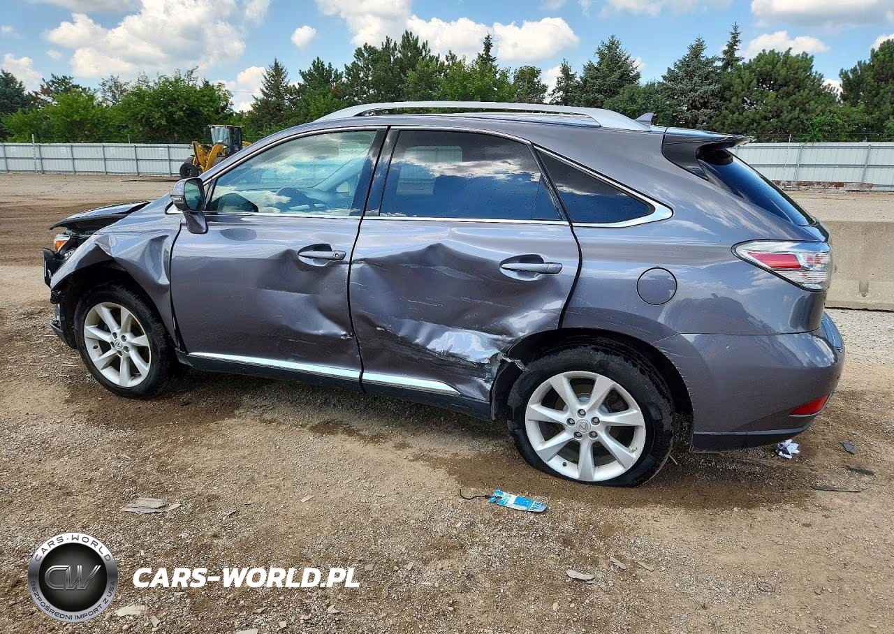 2012 Lexus Rx 350 VIN:JTJBK1BA8C2445350 - 2