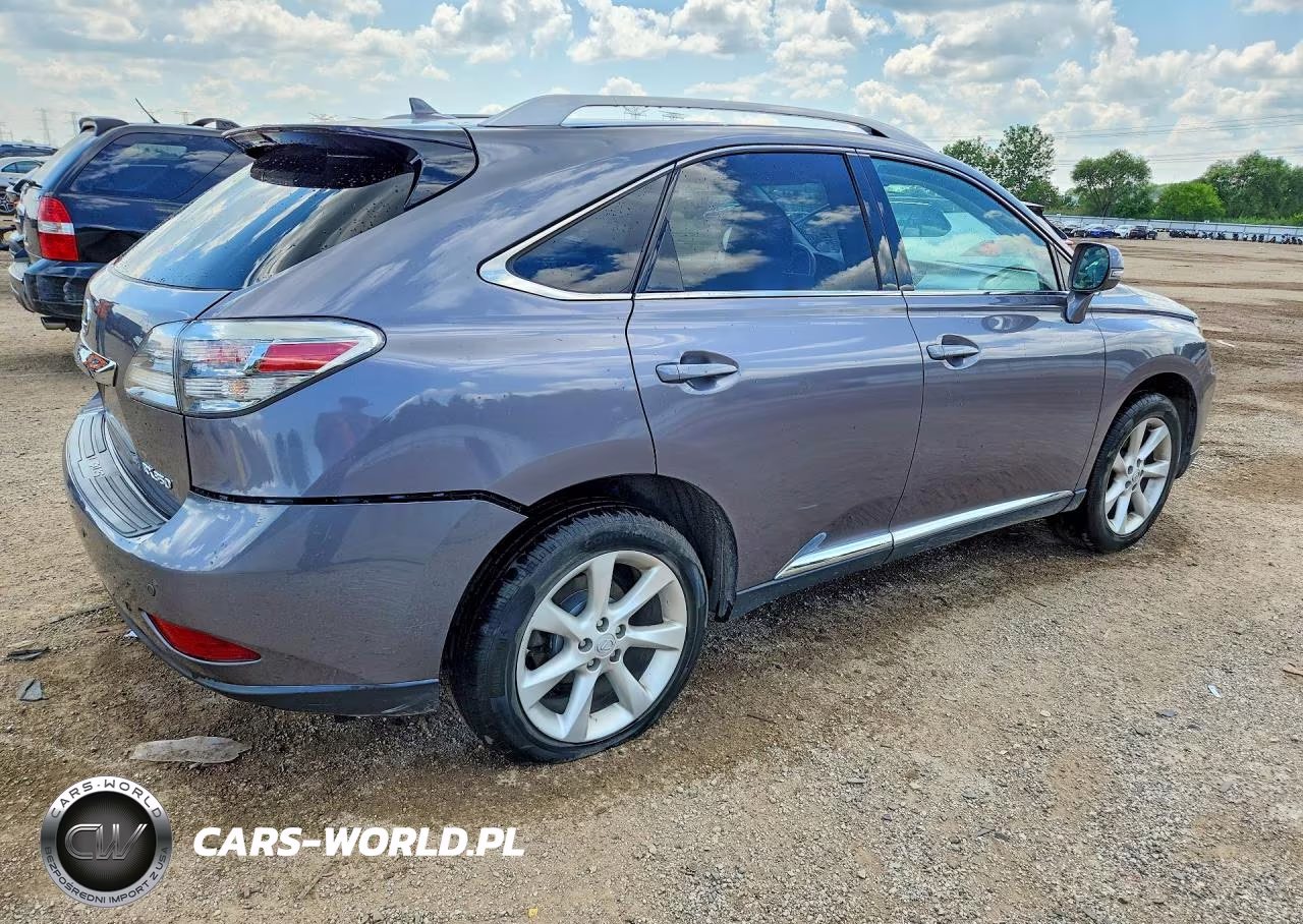 2012 Lexus Rx 350 VIN:JTJBK1BA8C2445350 - 3