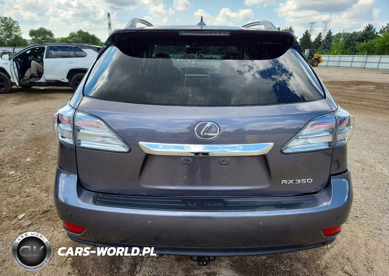 2012 Lexus Rx 350 VIN:JTJBK1BA8C2445350 - 6