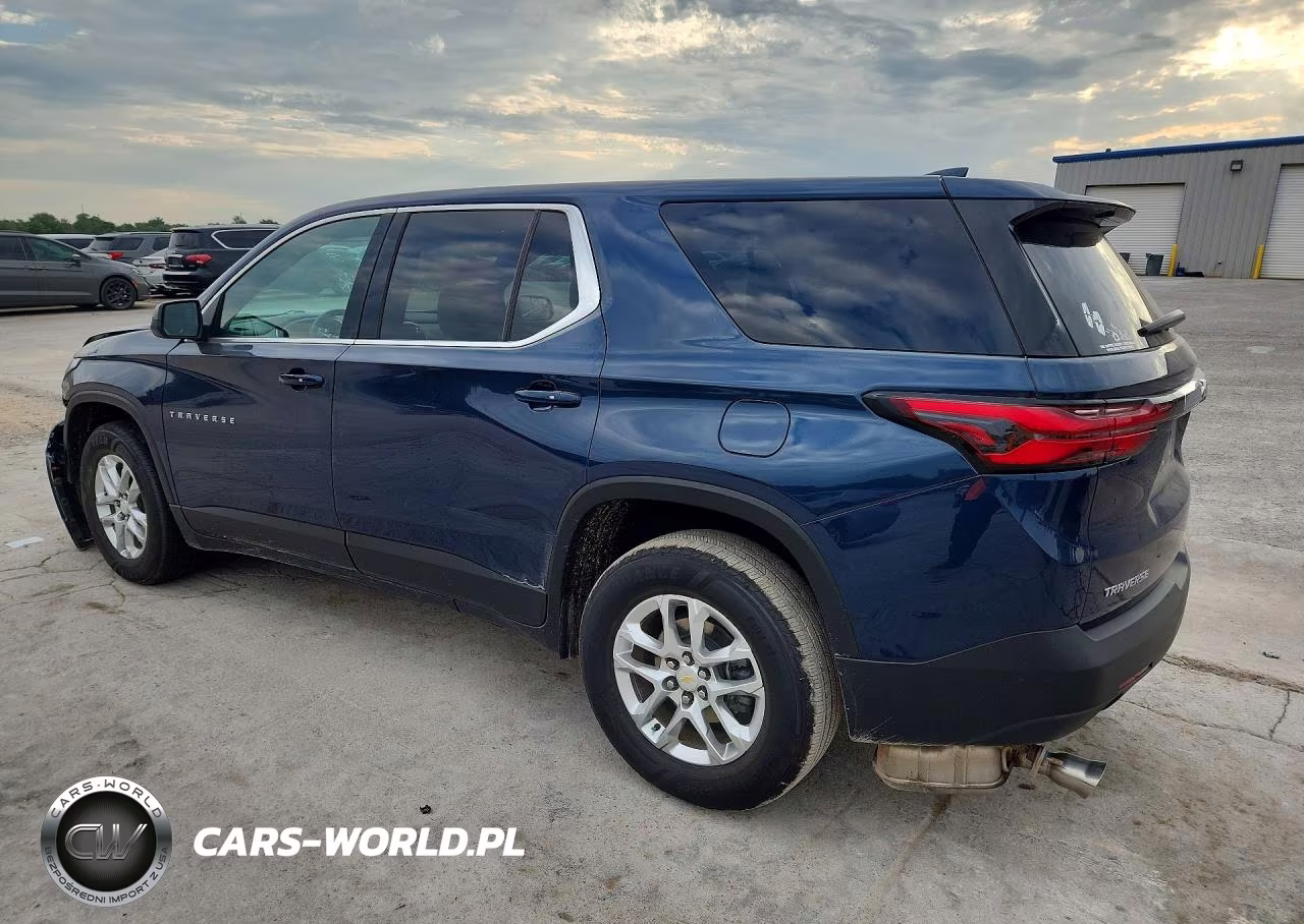 2022 Chevrolet Traverse Ls VIN:1GNERFKW6NJ194218 - 2