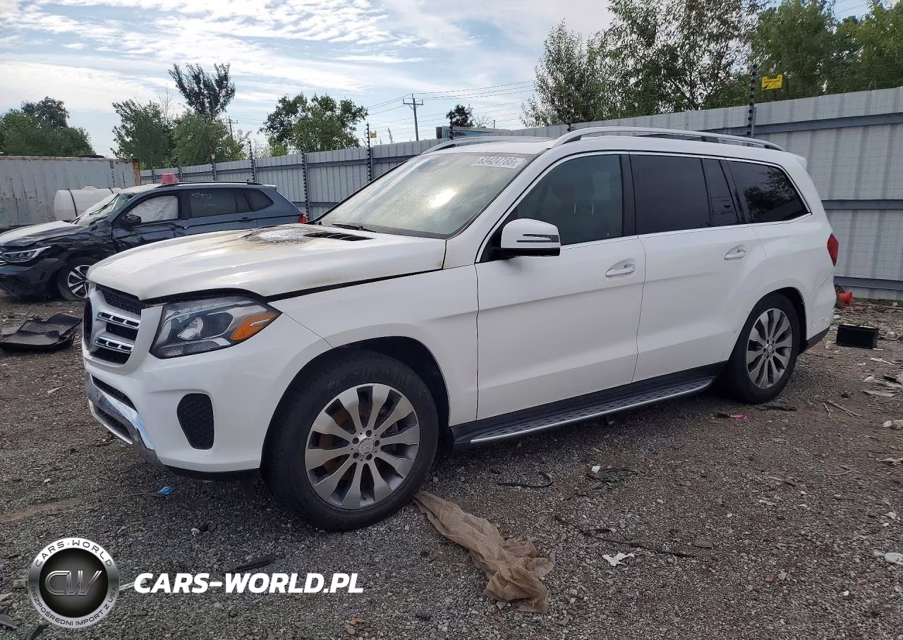 2017 Mercedes-Benz Gls 450 4Matic VIN:4JGDF6EE6HA895373 - 1