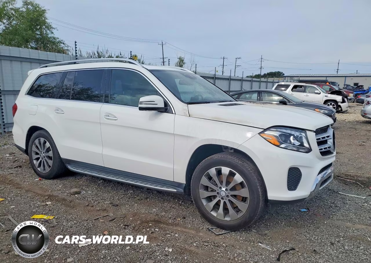 2017 Mercedes-Benz Gls 450 4Matic VIN:4JGDF6EE6HA895373 - 4