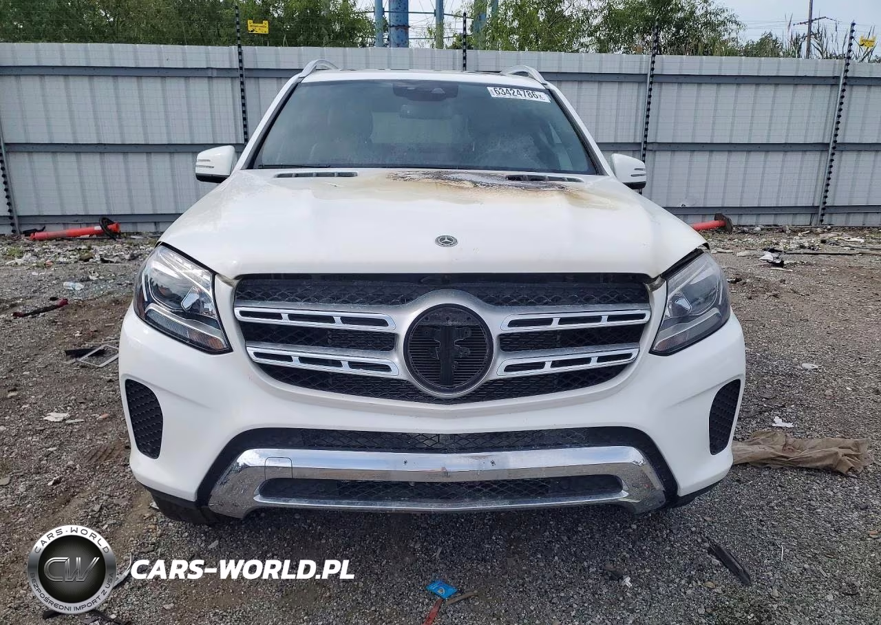 2017 Mercedes-Benz Gls 450 4Matic VIN:4JGDF6EE6HA895373 - 5