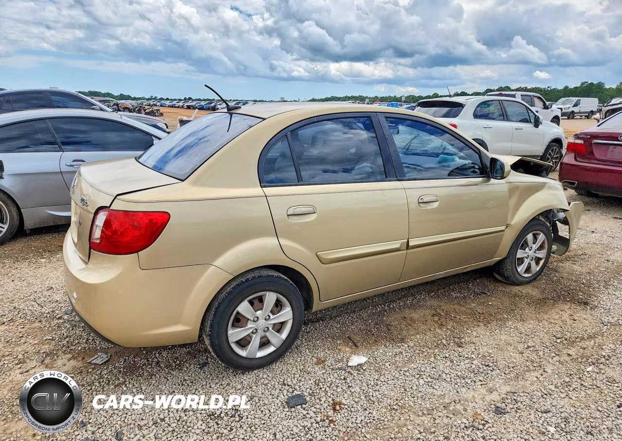 2010 Kia Rio Base VIN:KNADH4A35A6680449 - 3