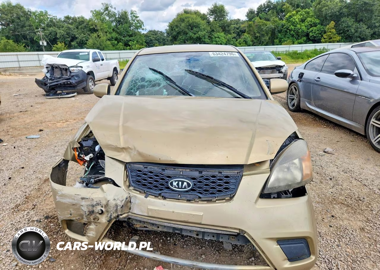 2010 Kia Rio Base VIN:KNADH4A35A6680449 - 5