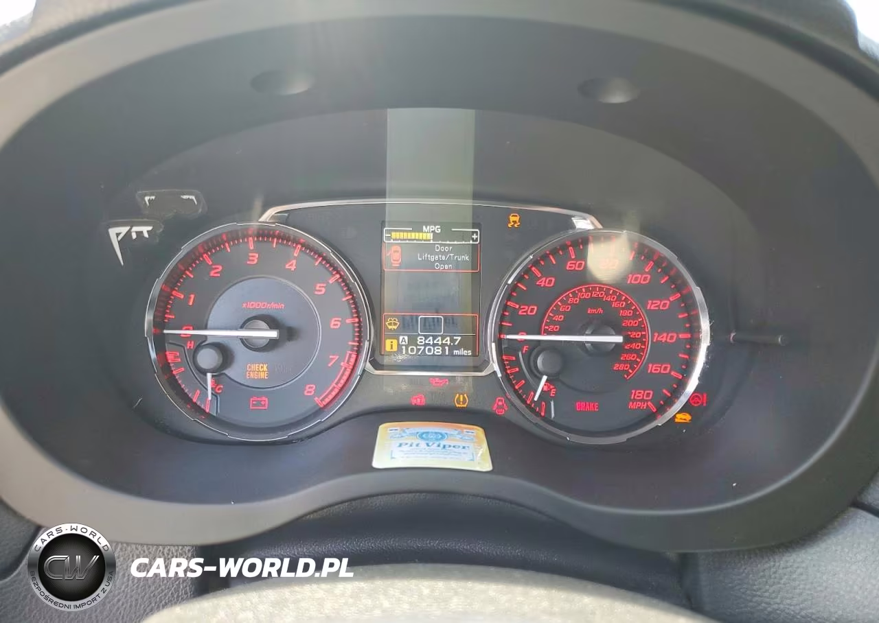 2017 Subaru Wrx VIN:JF1VA1B65H9829153 - 9