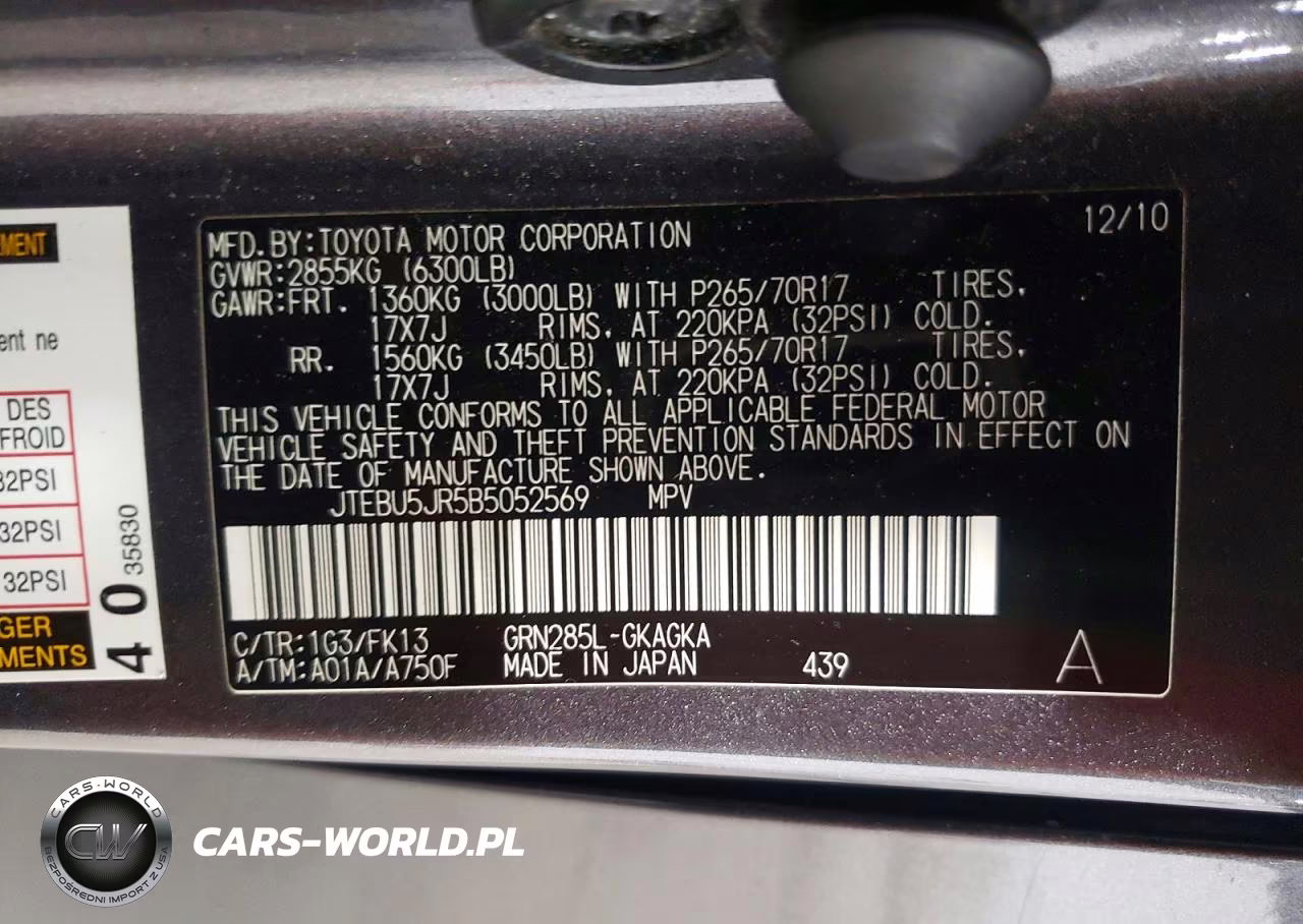 2011 Toyota 4Runner Sr5 VIN:JTEBU5JR5B5052569 - 13