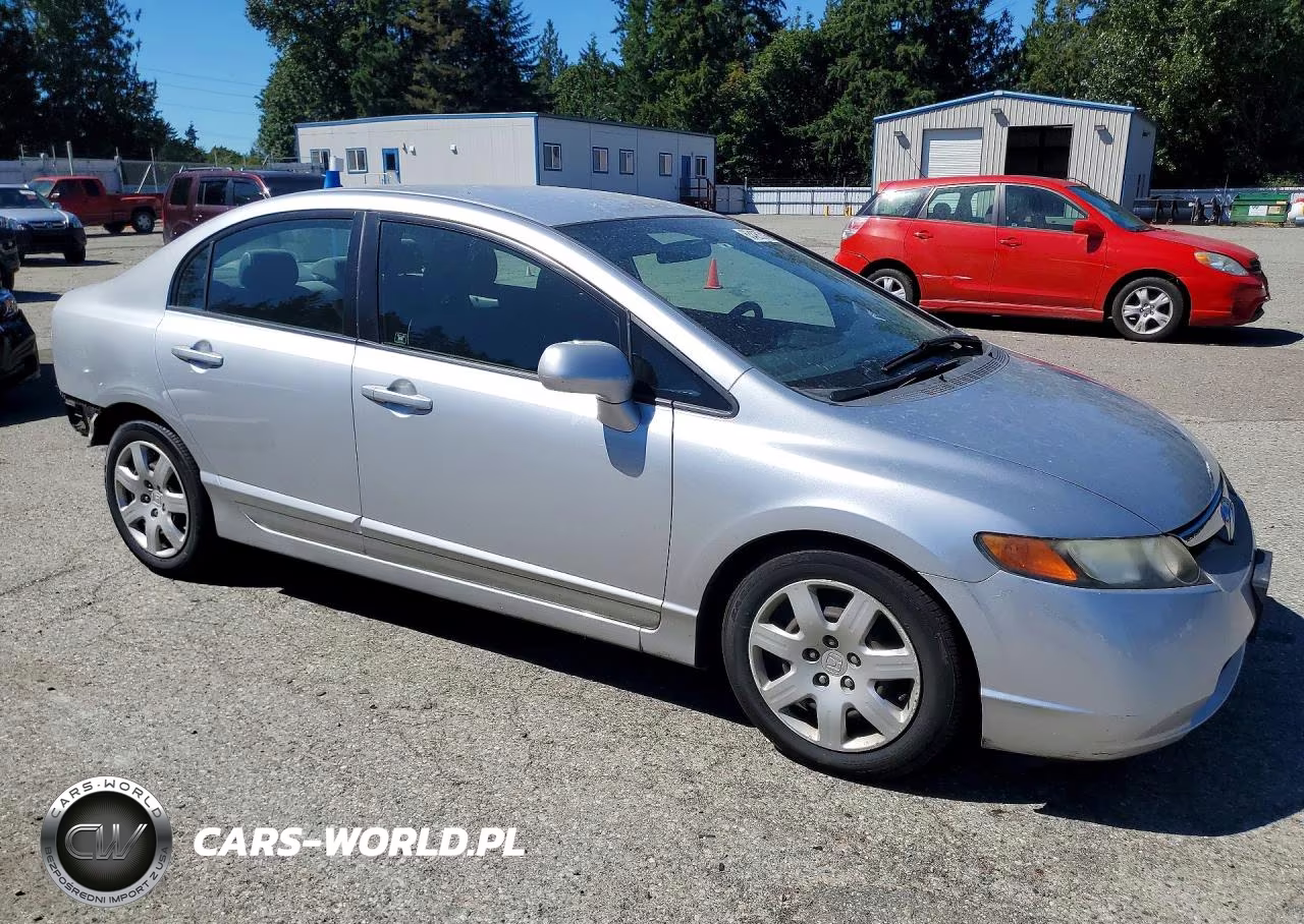 2007 Honda Civic Lx VIN:2HGFA16577H315823 - 4