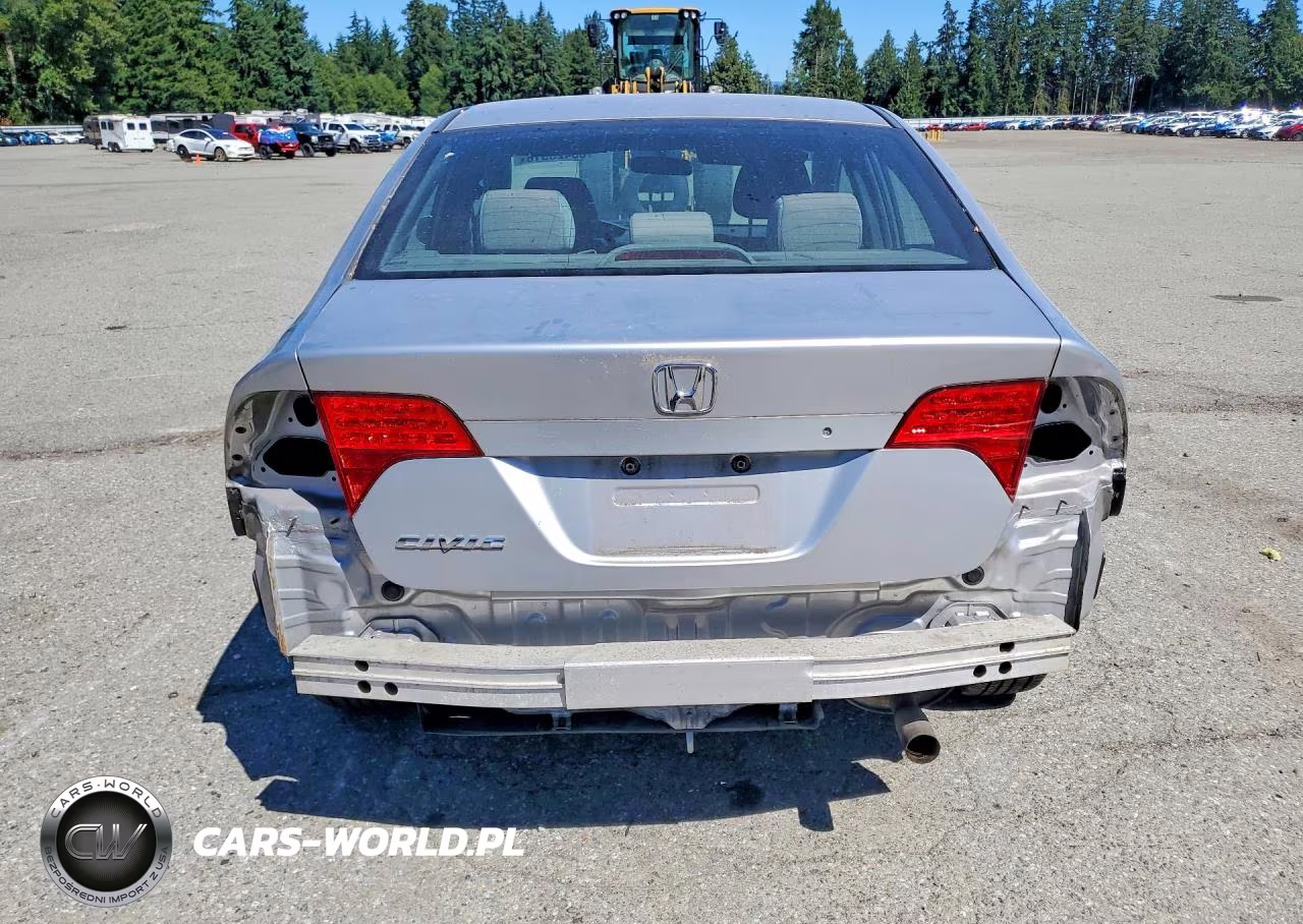2007 Honda Civic Lx VIN:2HGFA16577H315823 - 6