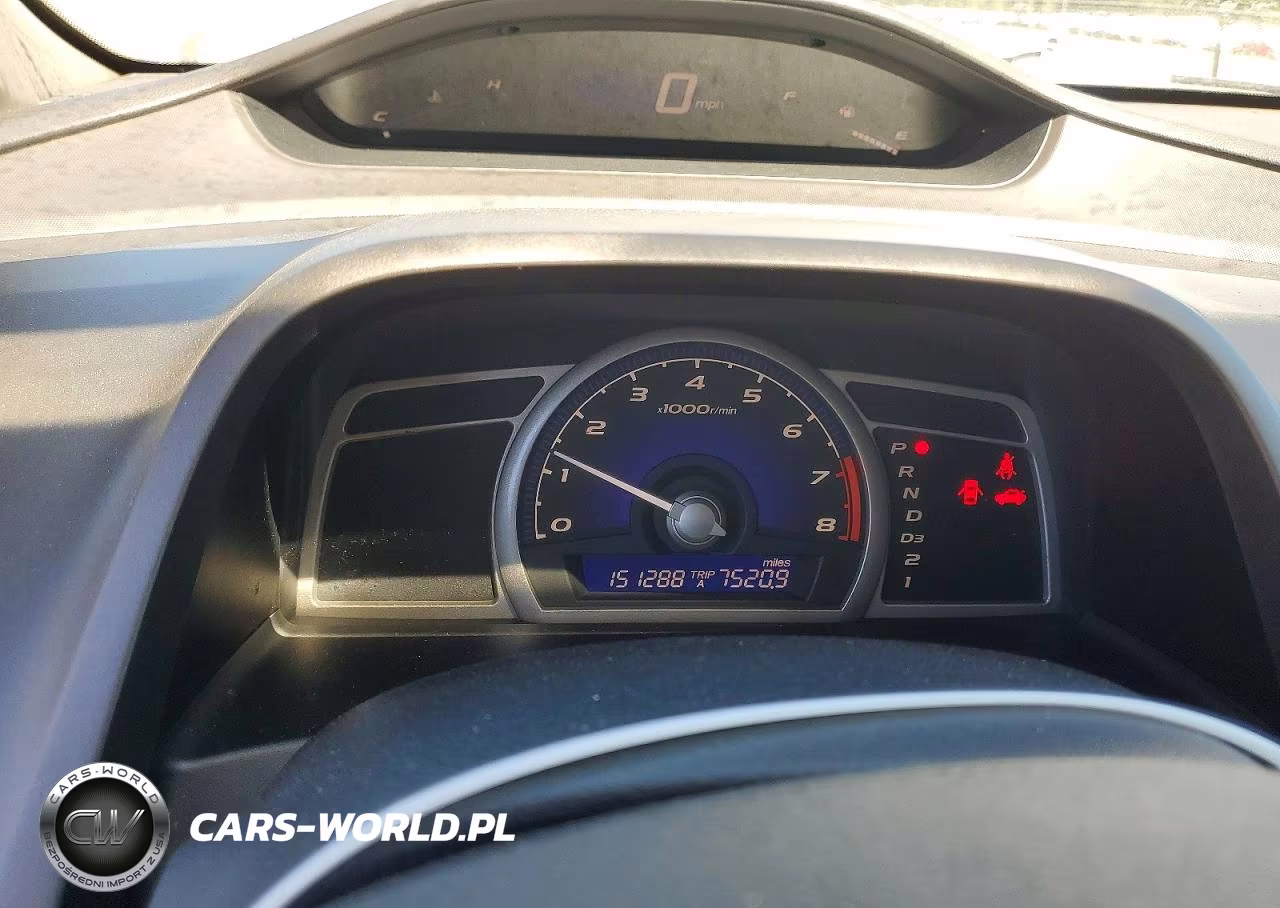 2007 Honda Civic Lx VIN:2HGFA16577H315823 - 9