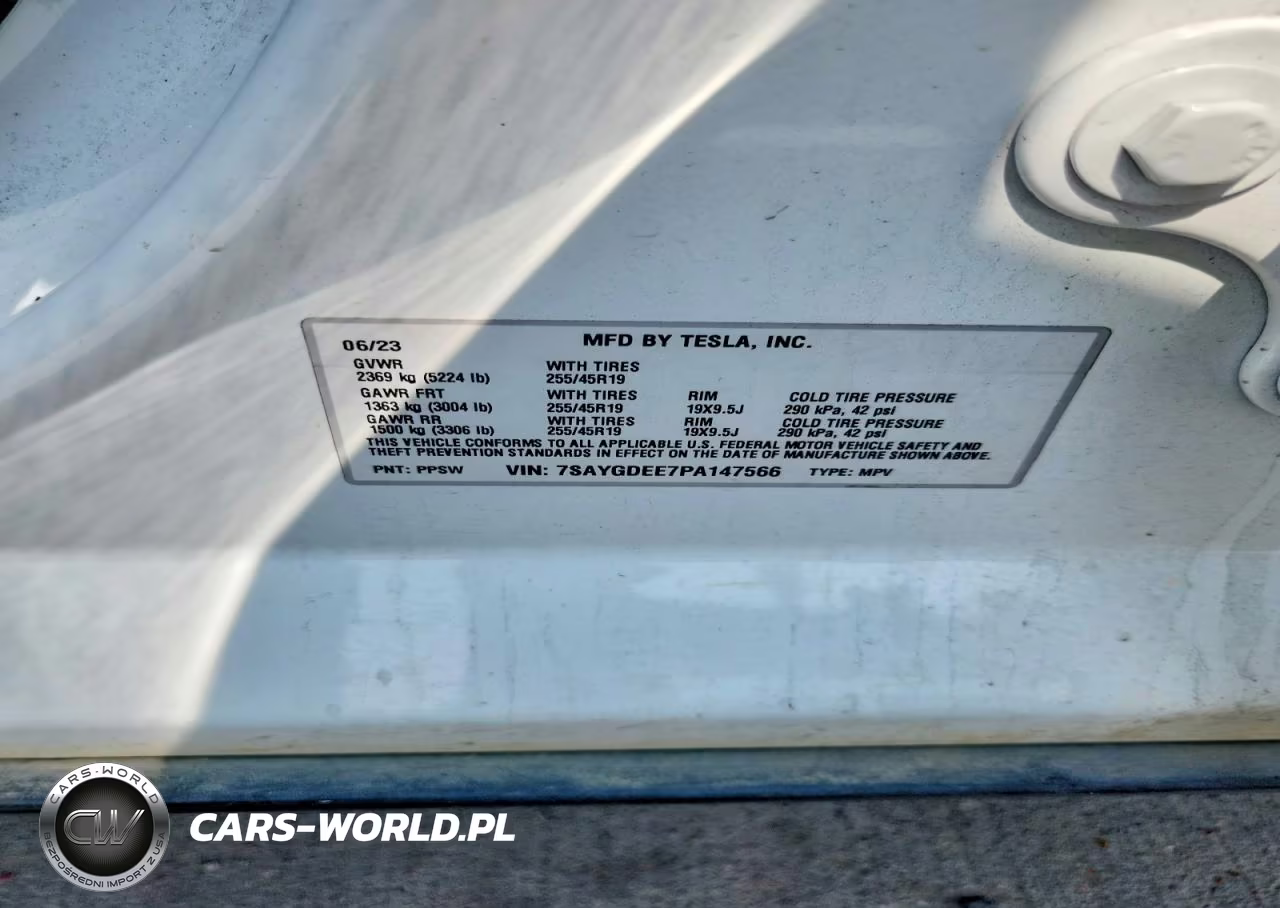 2023 Tesla Model Y VIN:7SAYGDEE7PA147566 - 12