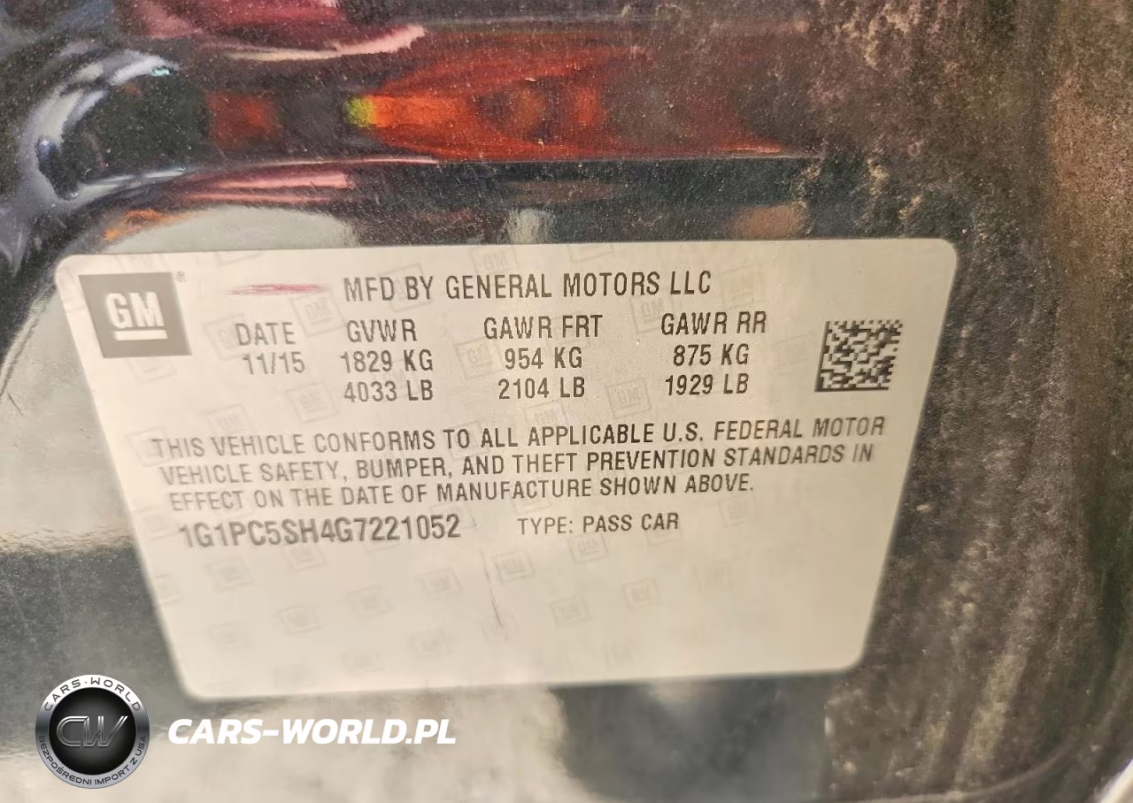 2016 Chevrolet Cruze Limited Ls VIN:1G1PC5SH4G7221052 - 12