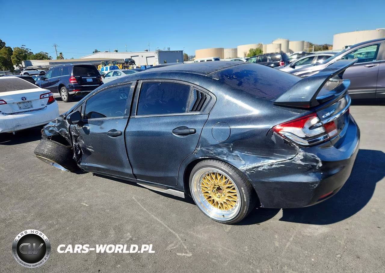 2014 Honda Civic Lx VIN:2HGFB2F56EH525636 - 2