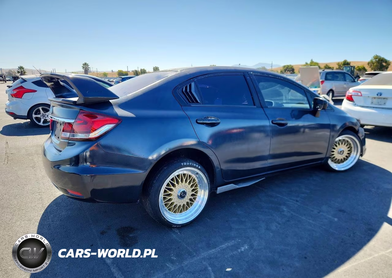 2014 Honda Civic Lx VIN:2HGFB2F56EH525636 - 3