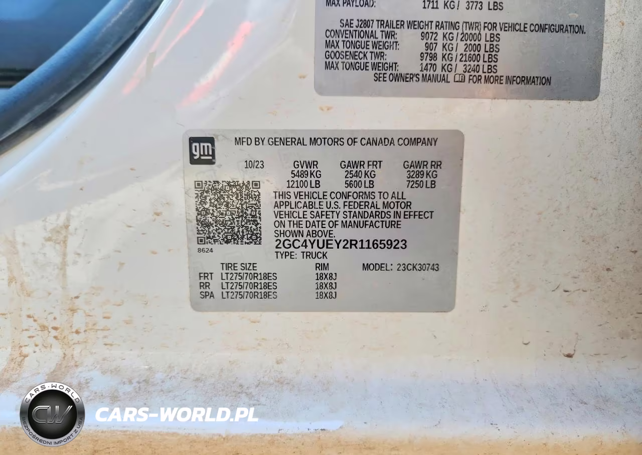 2024 Chevrolet Silverado K3500 Ltz VIN:2GC4YUEY2R1165923 - 14