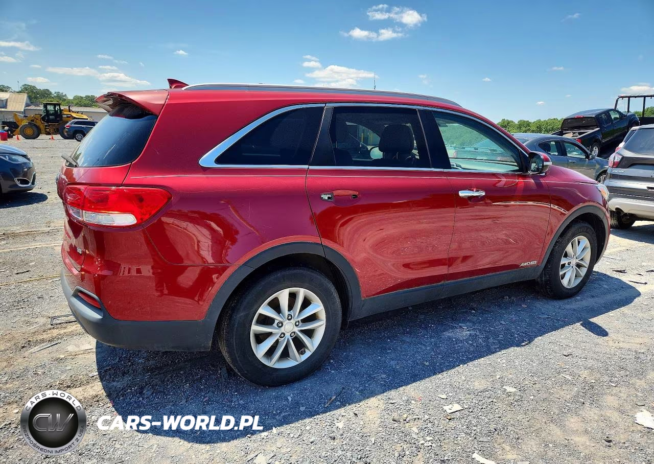 2016 Kia Sorento Lx V6 VIN:5XYPGDA53GG109682 - 3