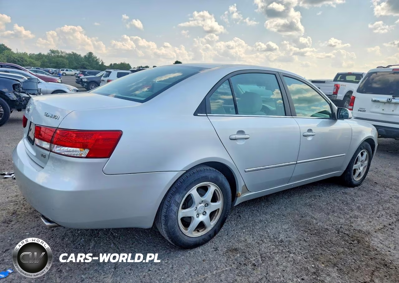 2006 Hyundai Sonata Gls V6 VIN:5NPEU46FX6H119652 - 3