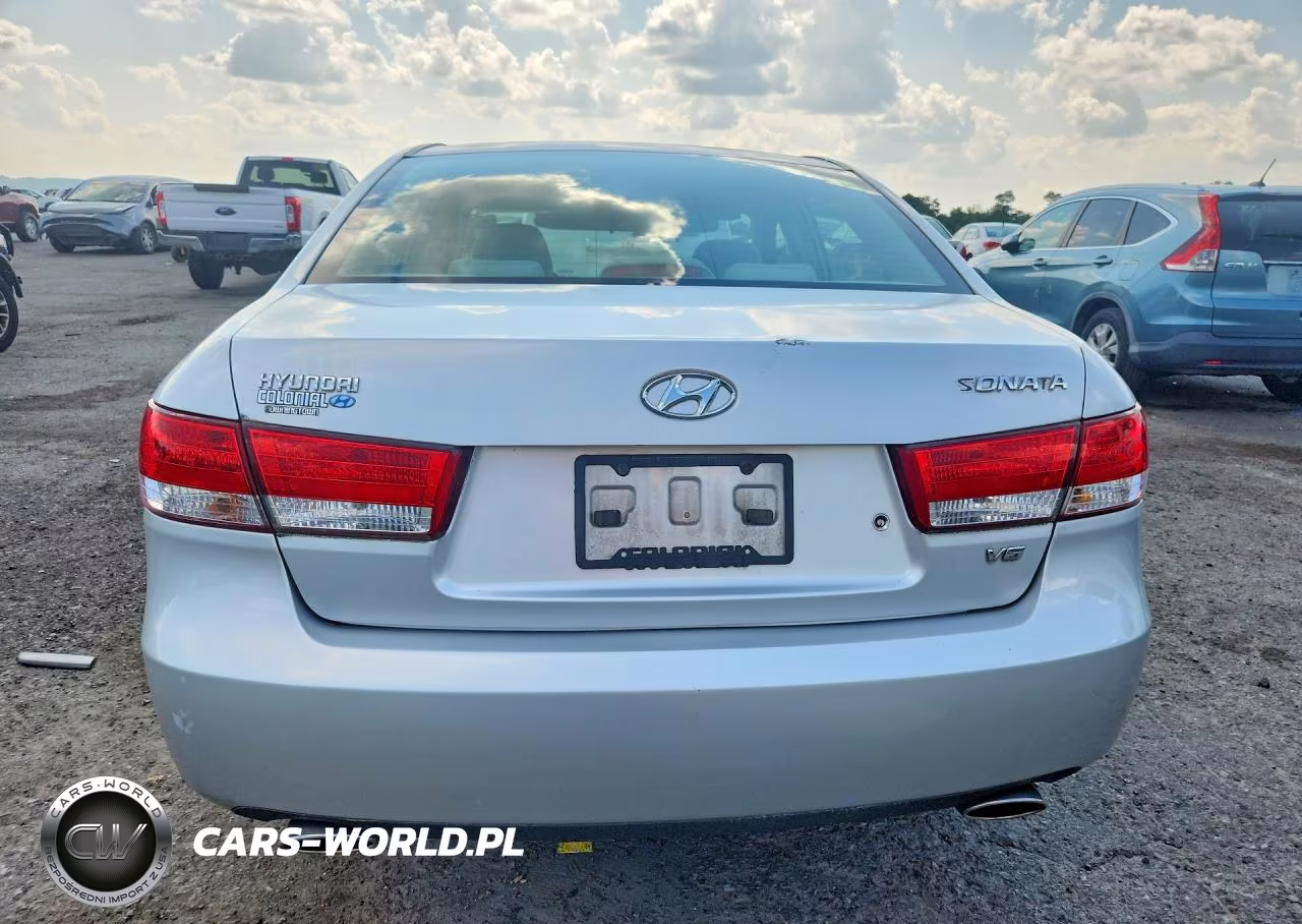 2006 Hyundai Sonata Gls V6 VIN:5NPEU46FX6H119652 - 6