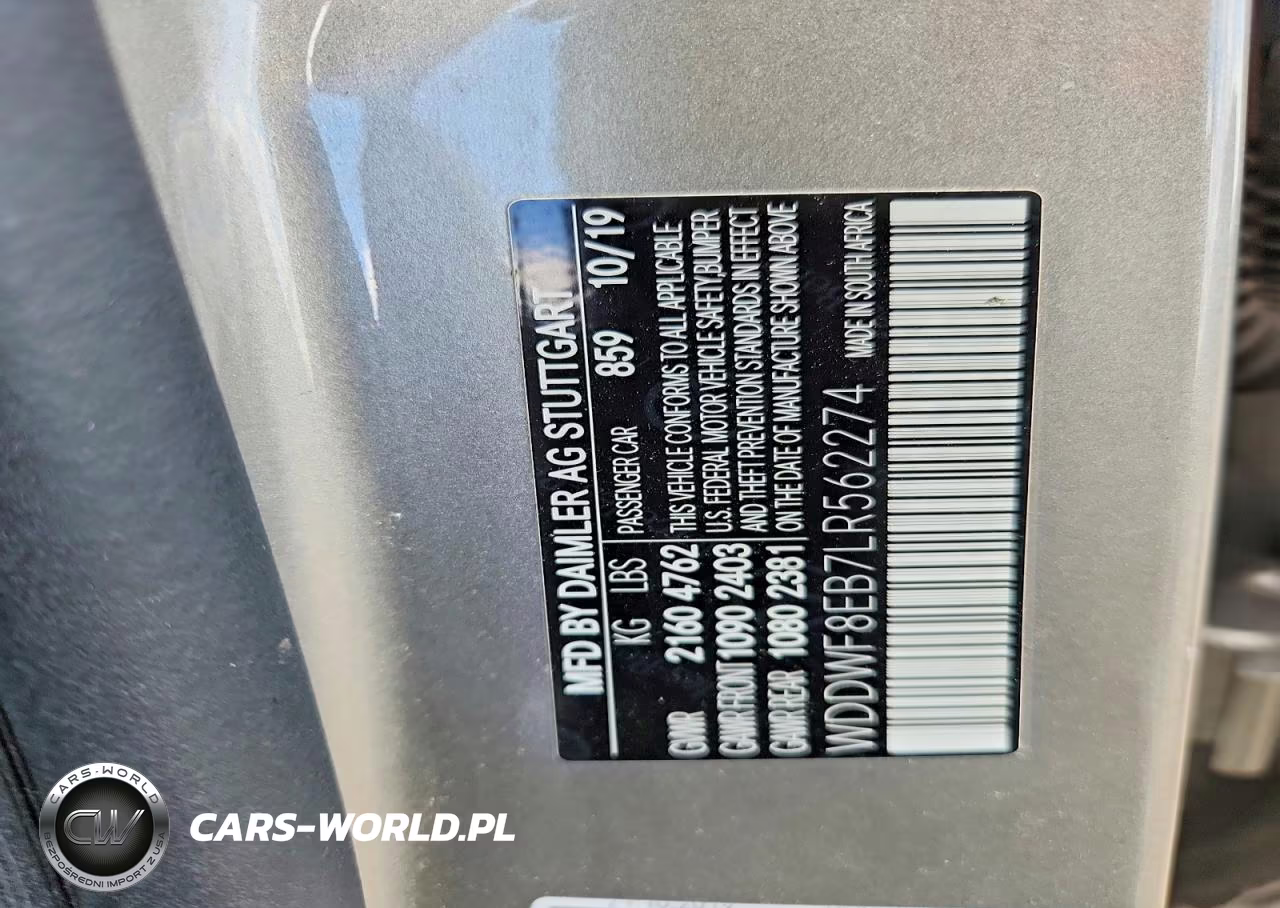 2020 Mercedes-Benz C 300 4Matic VIN:WDDWF8EB7LR562274 - 13