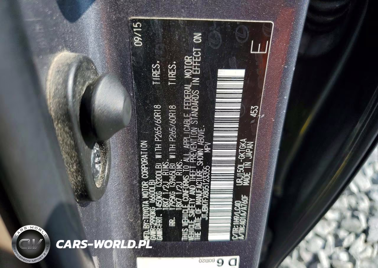 2016 Lexus Gx 460 VIN:JTJBM7FX8G5123355 - 13