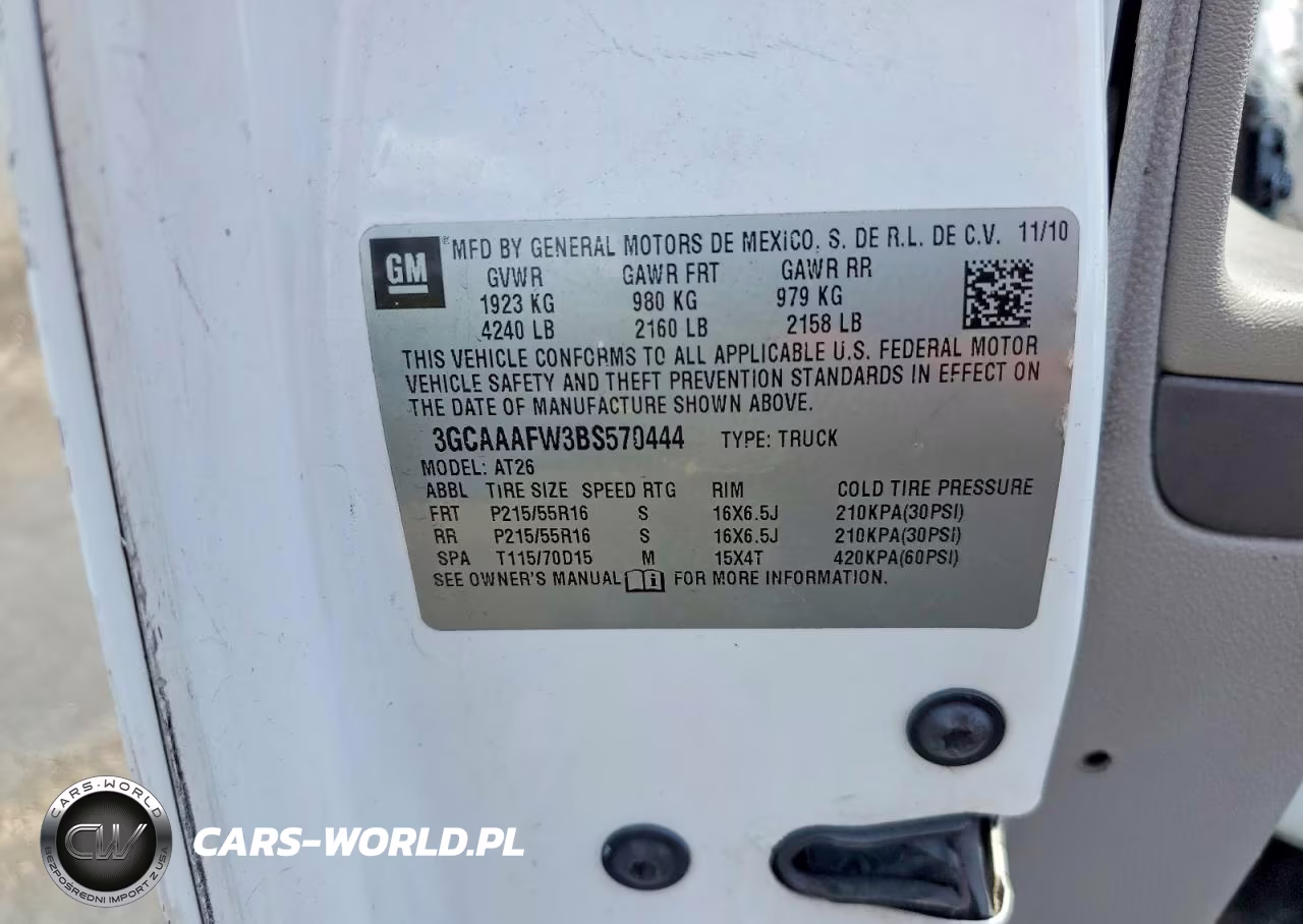 2011 Chevrolet Hhr Panel Ls VIN:3GCAAAFW3BS570444 - 13