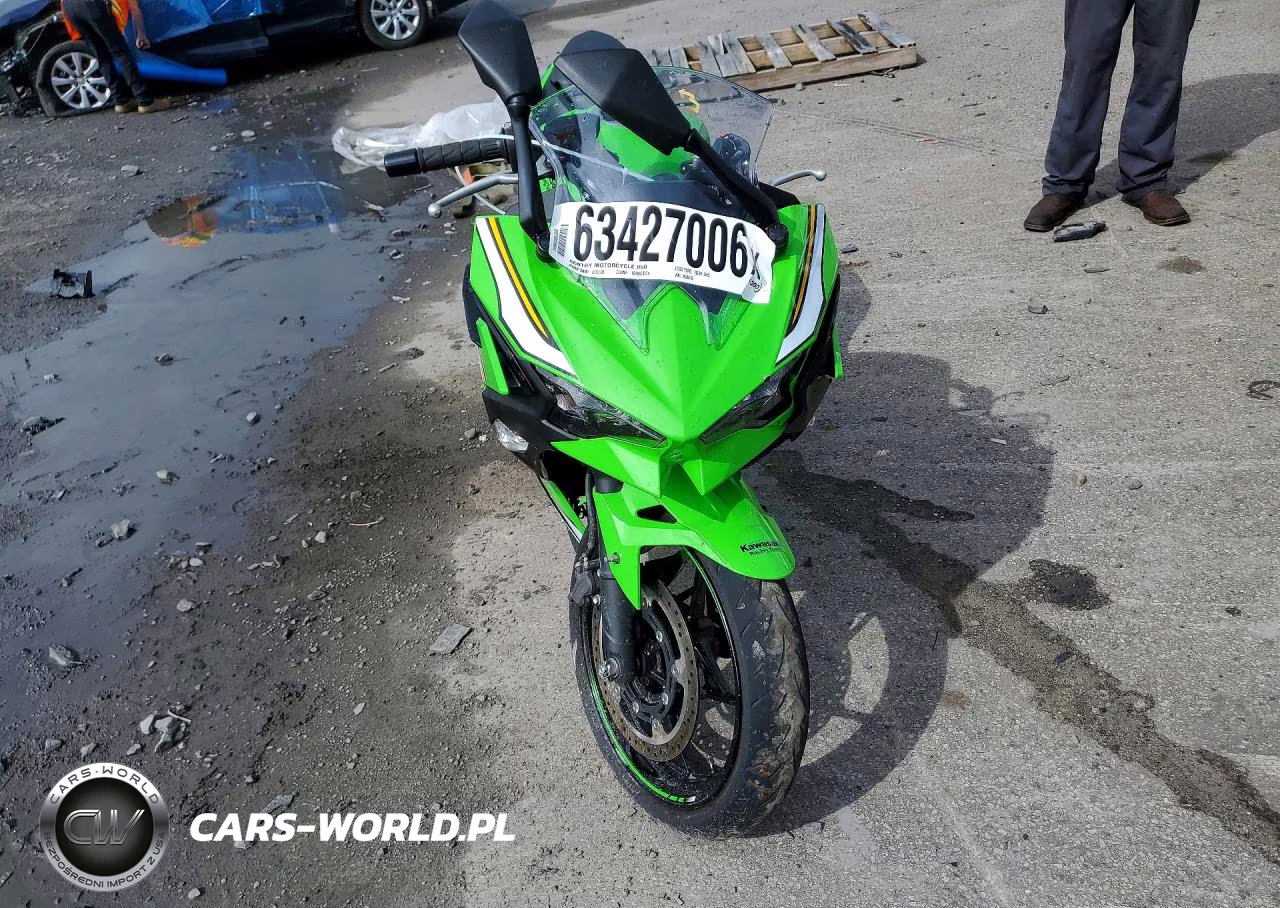2025 Kawasaki Ex500 H VIN:ML5EXGH15SDA58413 - 2