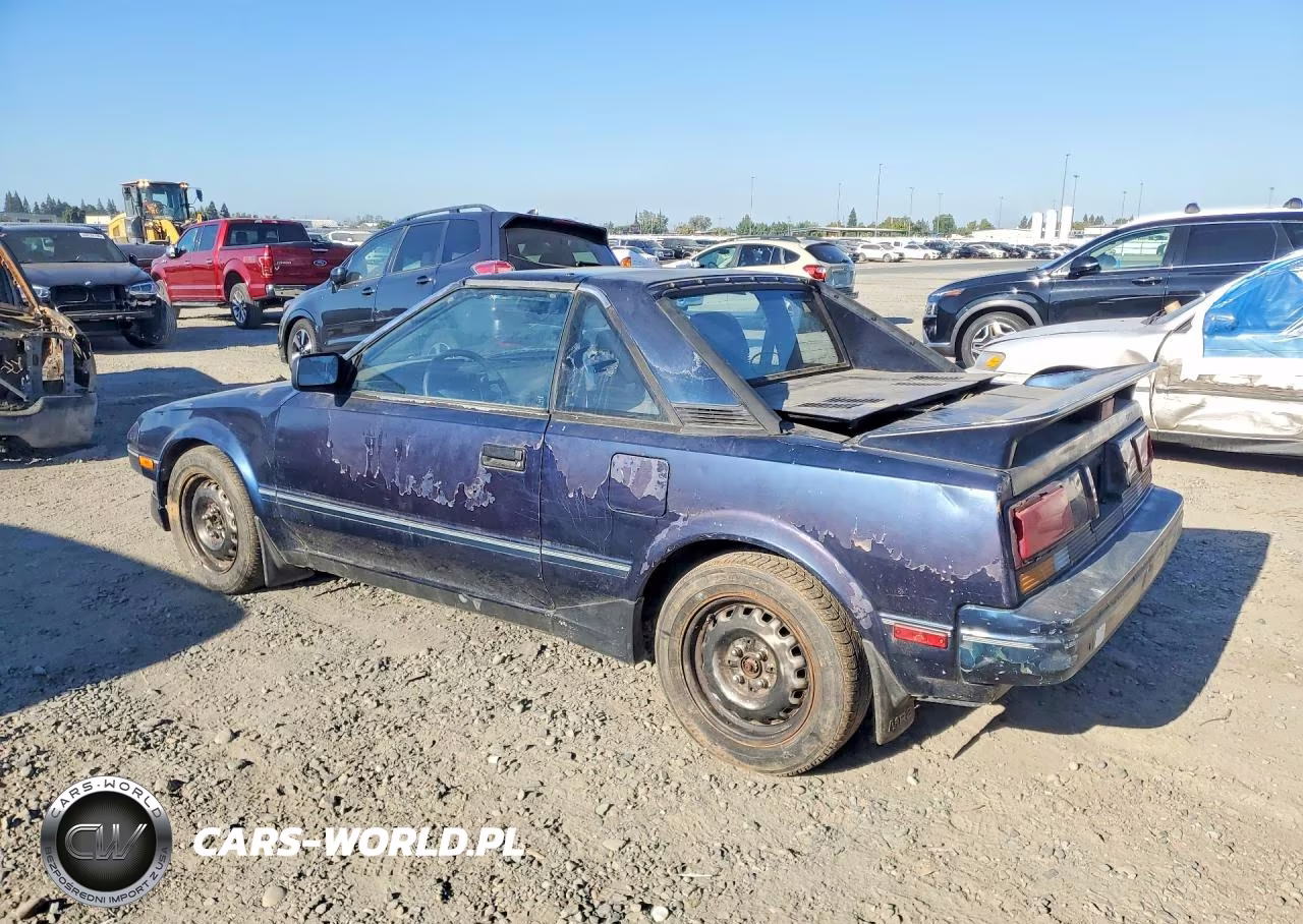 1987 Toyota Mr2 Base VIN:JT2AW15J1H0106617 - 2