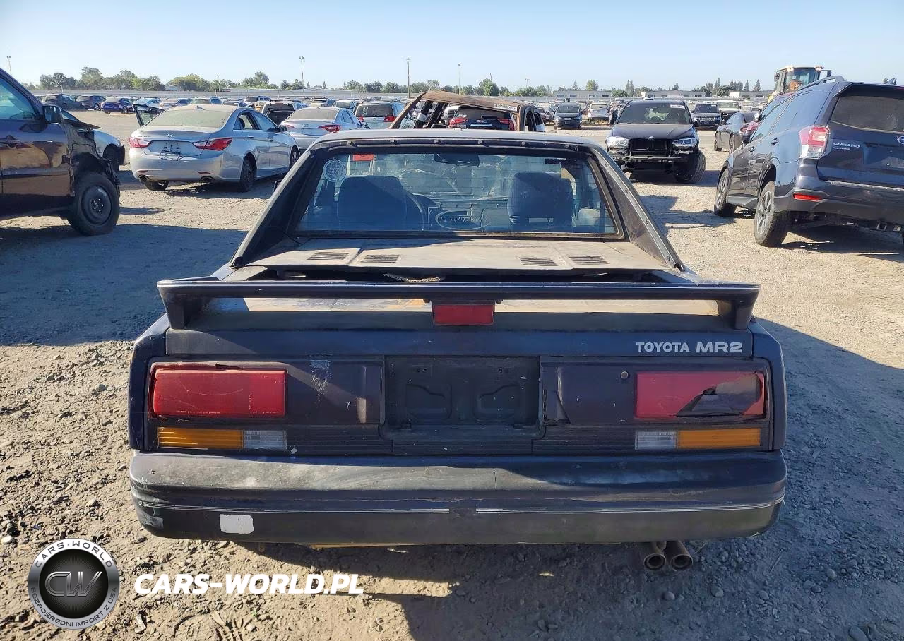 1987 Toyota Mr2 Base VIN:JT2AW15J1H0106617 - 6