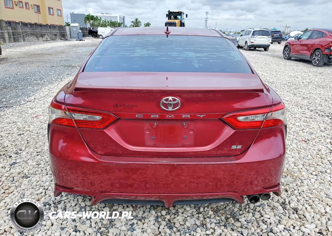 2018 Toyota Camry Se VIN:4T1B11HK9JU621499 - 6