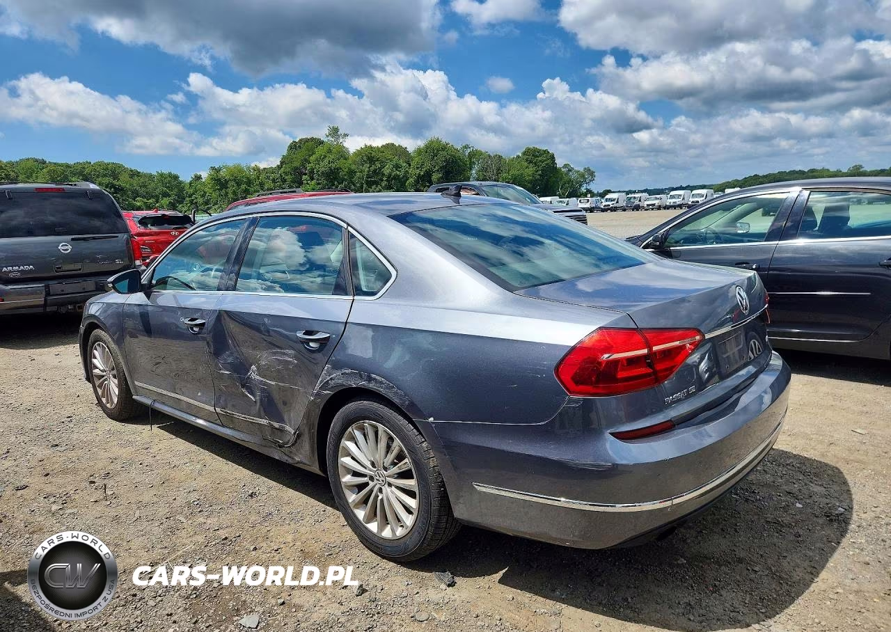 2016 Volkswagen Passat Se VIN:1VWBT7A37GC014128 - 2