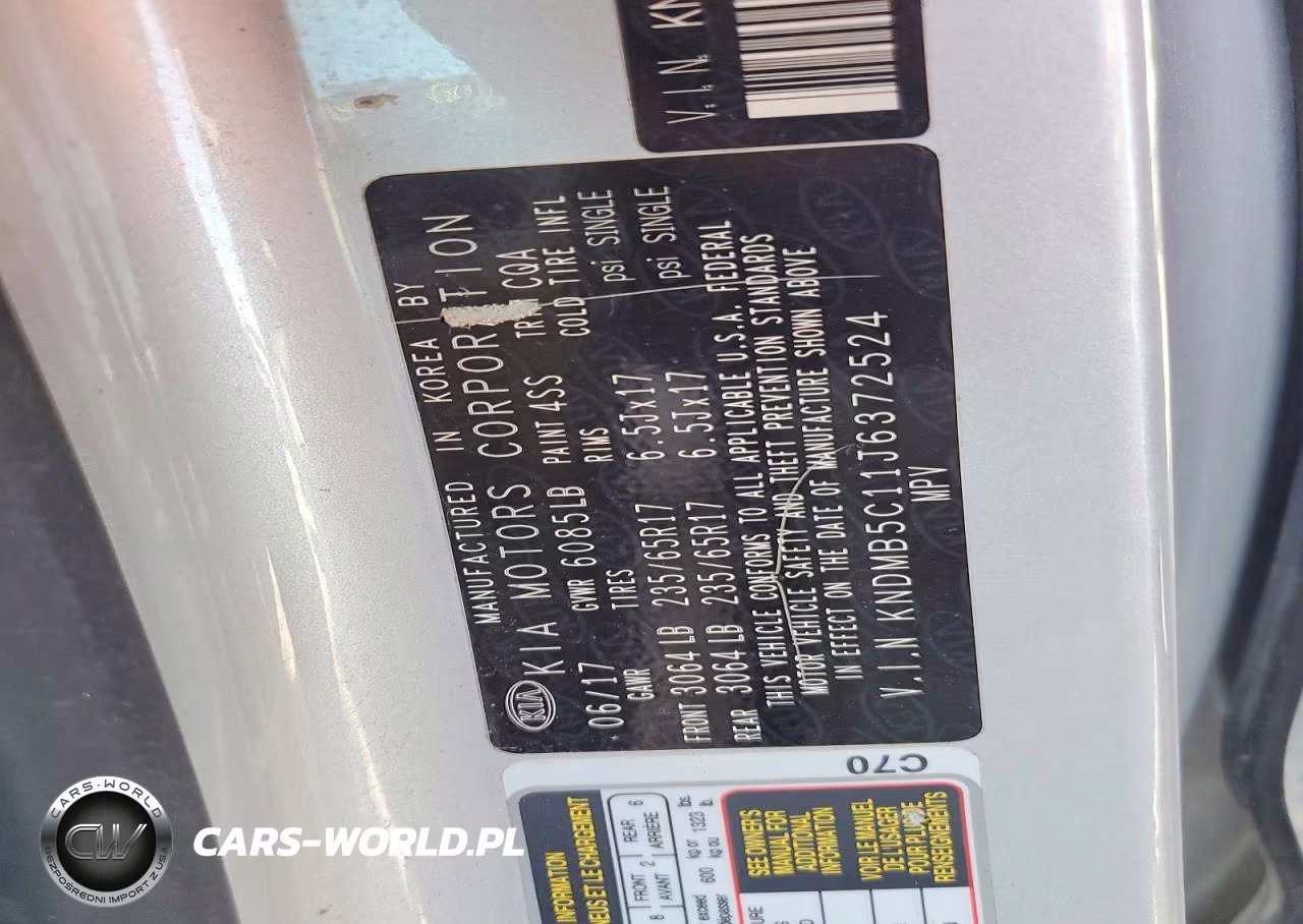 2018 Kia Sedona Lx VIN:KNDMB5C11J6372524 - 13