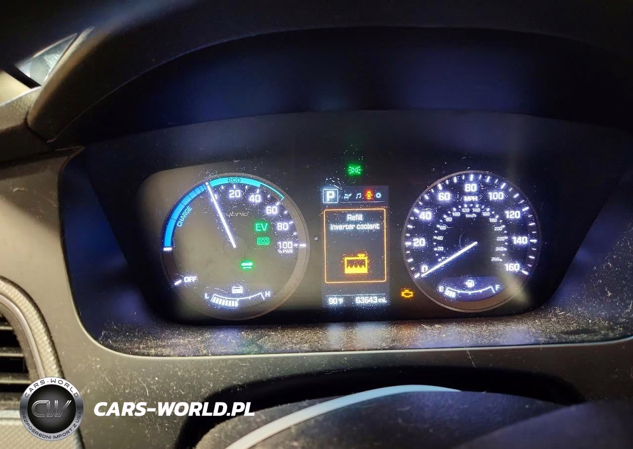 2016 Hyundai Sonata Hybrid Se VIN:KMHE24L10GA035990 - 9