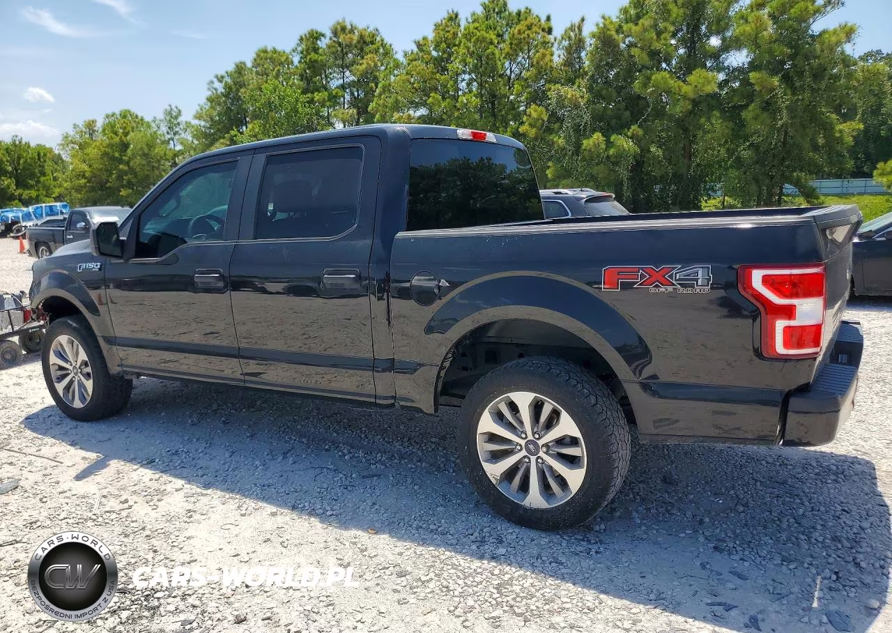 2018 Ford F150 Supercrew VIN:1FTEW1EP0JKD52551 - 2