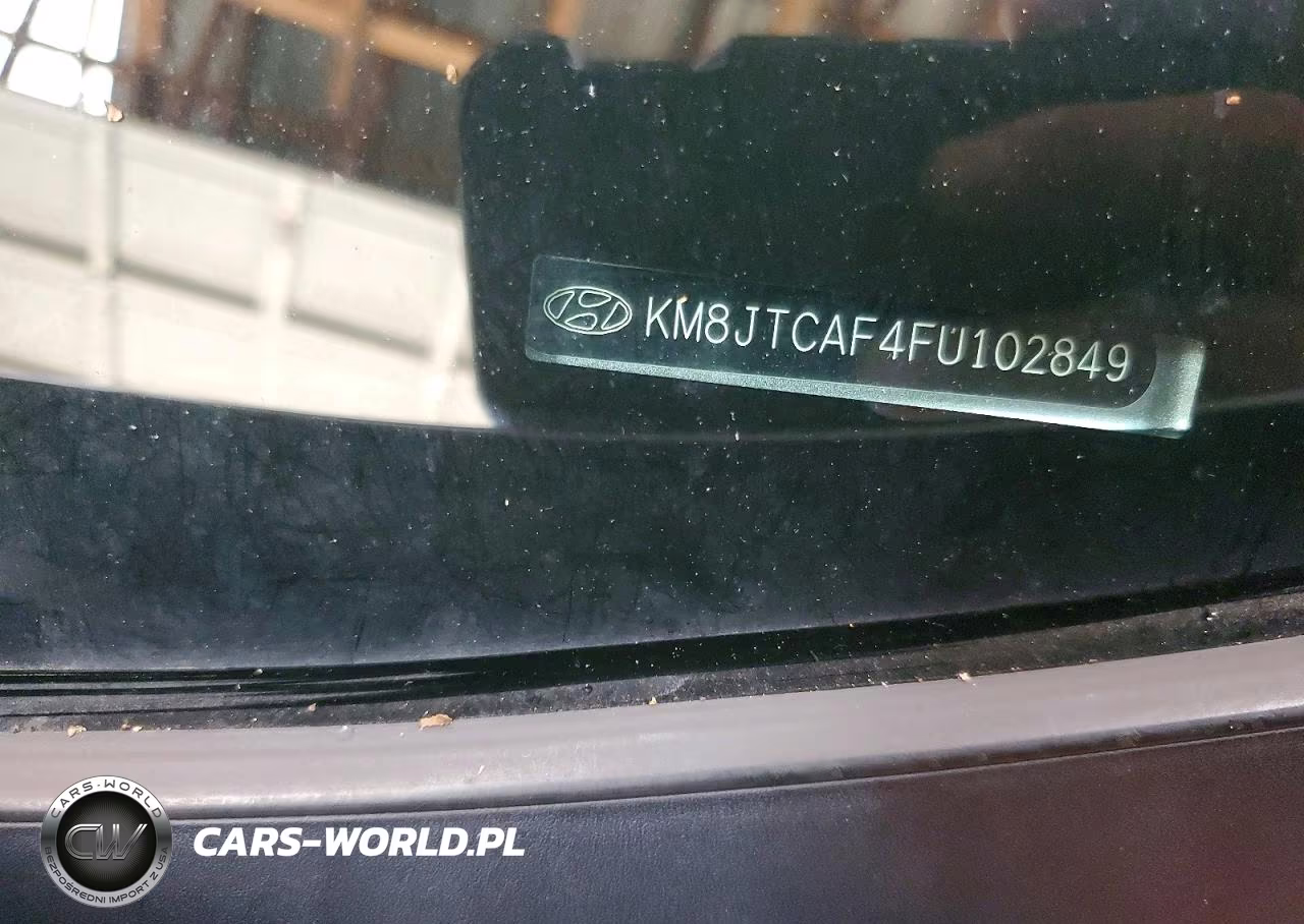 2015 Hyundai Tucson Gls VIN:KM8JTCAF4FU102849 - 13