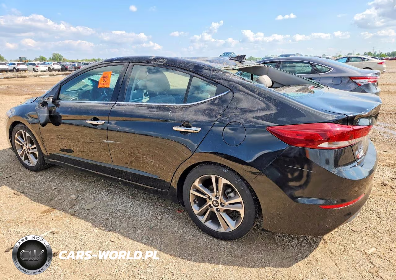 2017 Hyundai Elantra Limited VIN:5NPD84LFXHH202604 - 2