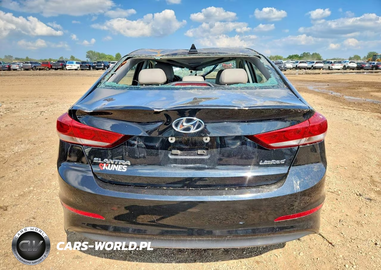 2017 Hyundai Elantra Limited VIN:5NPD84LFXHH202604 - 6