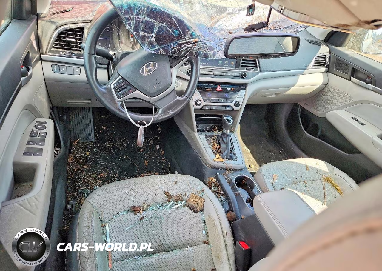 2017 Hyundai Elantra Limited VIN:5NPD84LFXHH202604 - 8