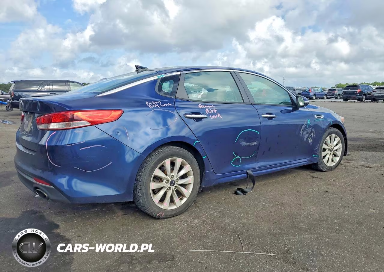 2016 Kia Optima Lx VIN:5XXGT4L36GG001987 - 3