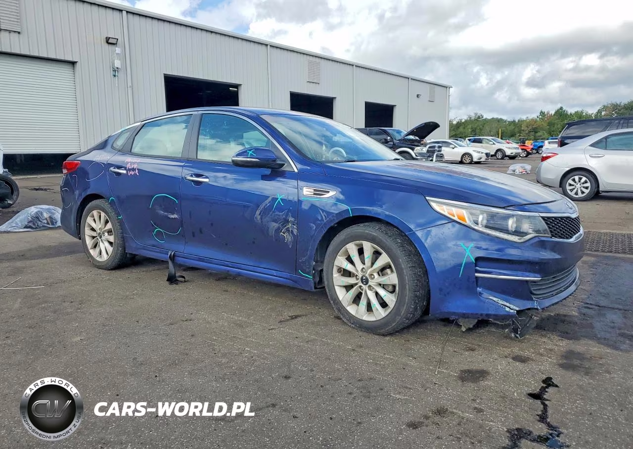 2016 Kia Optima Lx VIN:5XXGT4L36GG001987 - 4