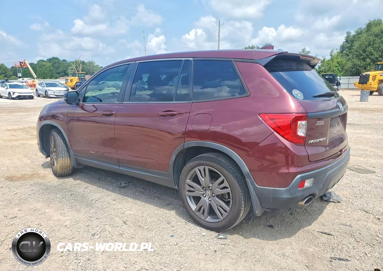 2021 Honda Passport Exl VIN:5FNYF7H53MB008689 - 2