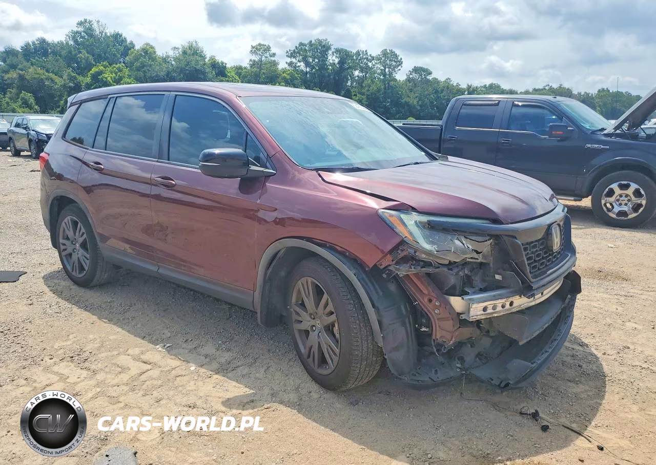 2021 Honda Passport Exl VIN:5FNYF7H53MB008689 - 4