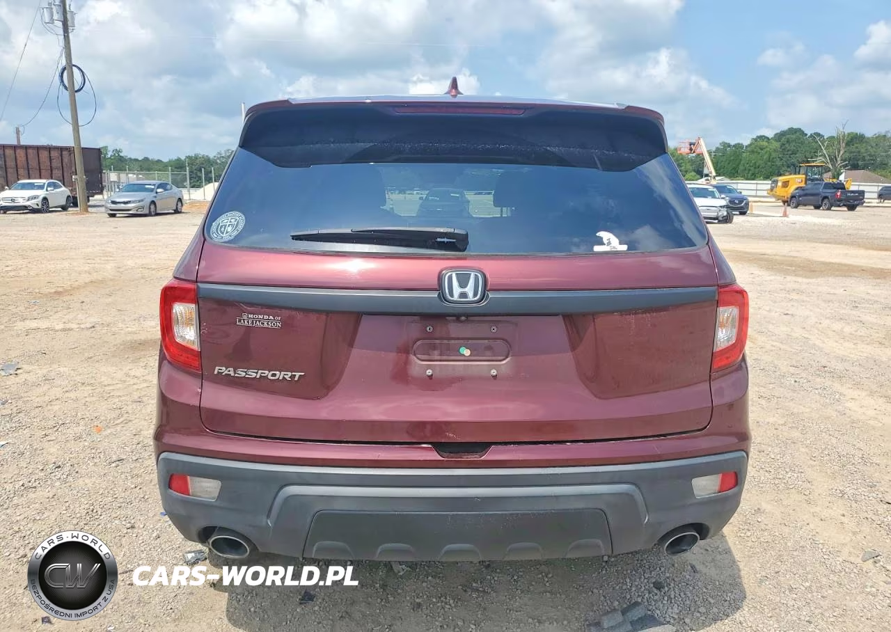 2021 Honda Passport Exl VIN:5FNYF7H53MB008689 - 6