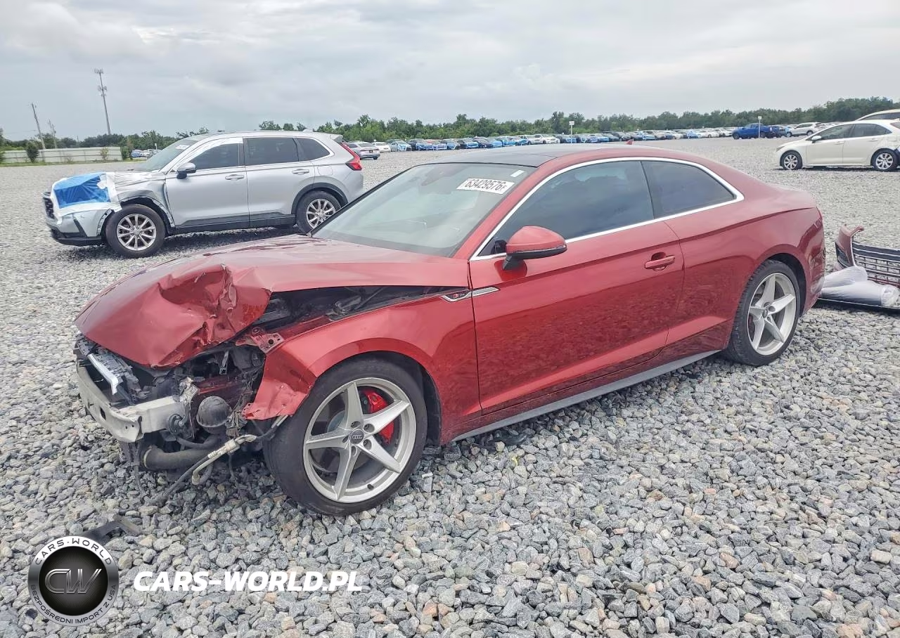 2018 Audi A5 Premium S Line VIN:WAUSNAF55JA003956 - 1